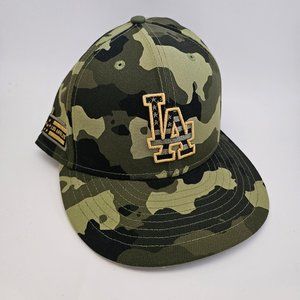 Men's Dodgers New Era Hat - Size 8